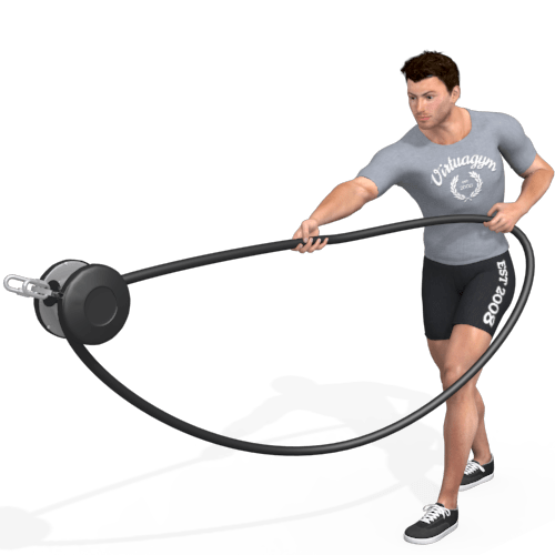 Pulley Tug Of War Video Exercise Guide