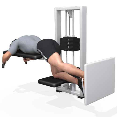 Lying Gluteus Press Machine Video Exercise Guide