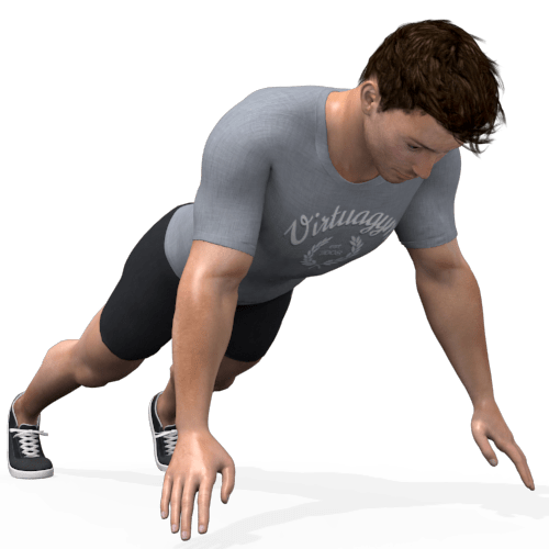 Pushup Jumping Video Exercise Guide