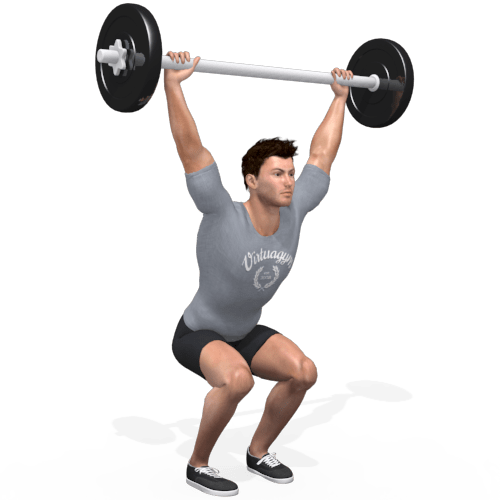 Barbell Hang Snatch Video Exercise Guide