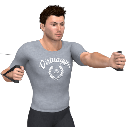 Pulley Chest Press Narrow (alternating) Video Exercise Guide