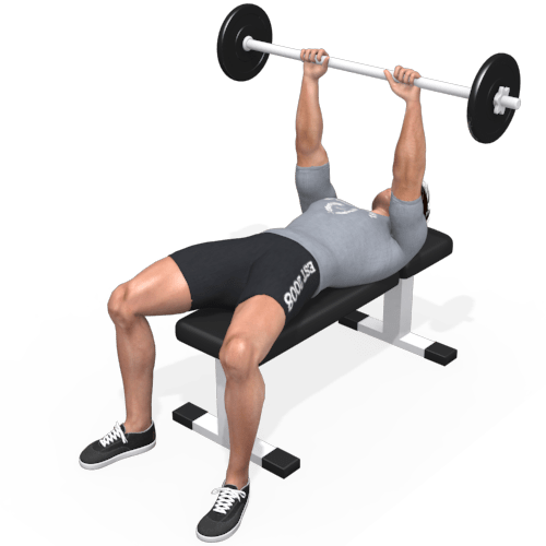 Barbell Bench Press Narrow Video Exercise Guide