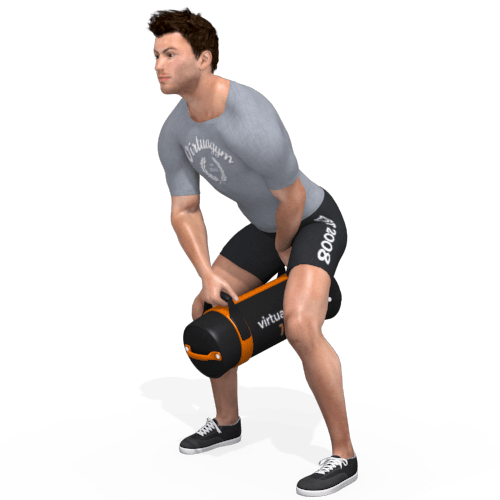 Sandbag Swing (alternating) Video Exercise Guide