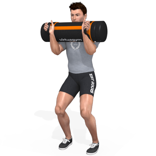 Sandbag Push Press Video Exercise Guide