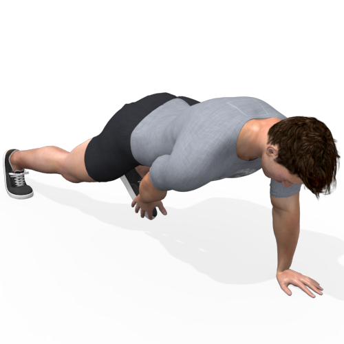 Spiderman Plank Toe Touch Video Exercise Guide