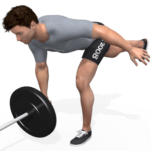 Landmine One Leg Deadlift Video Exercise Guide