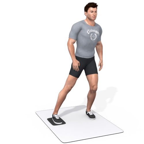 Flowin Foot Slide Sideways Video Exercise Guide