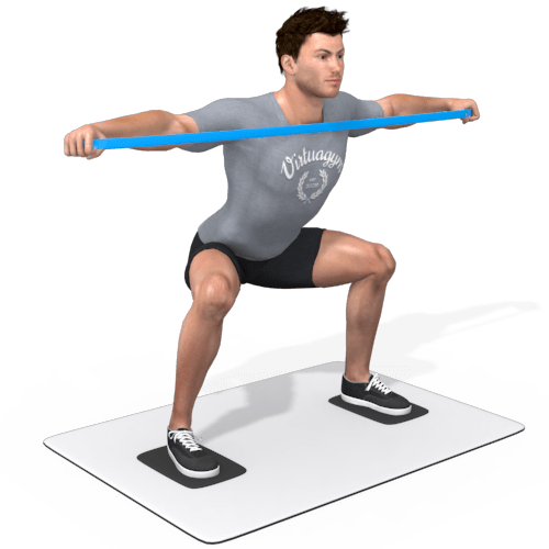 Flowin Squat Reverse Fly Video Exercise Guide