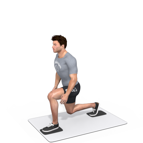 Flowin Reverse Lunge (alternating) Video Exercise Guide