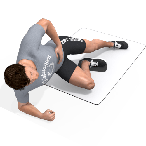 Flowin Side Plank One Leg Slide Video Exercise Guide