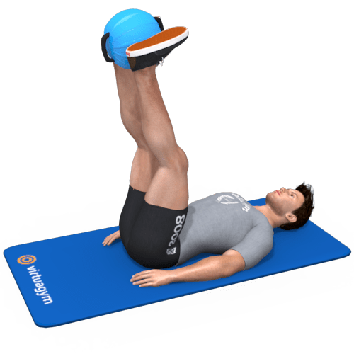 Aquaball Straight Leg Raise Video Exercise Guide