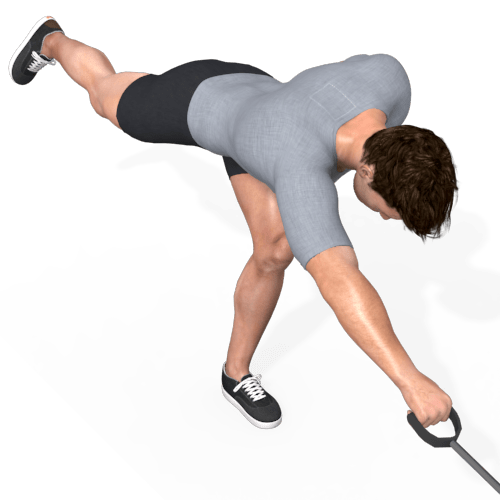 Pulley One Leg Deadlift Video Exercise Guide