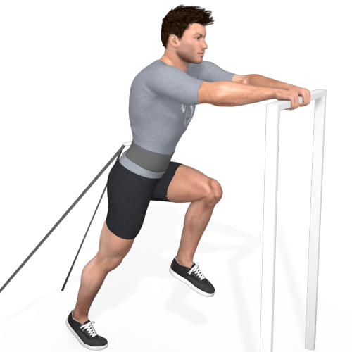 Pulley High Knee Video Exercise Guide