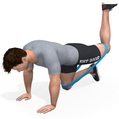 Resistance Band Hip Extension HKstance Video Exercise Guide