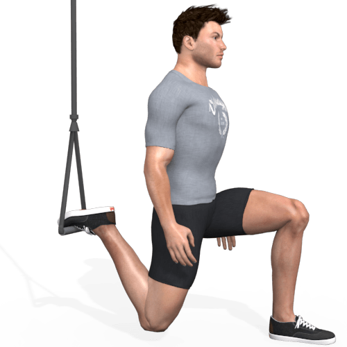Suspension Trainer Bulgarian Squat Video Exercise Guide