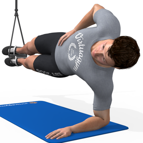 Suspension Trainer Side Plank Video Exercise Guide