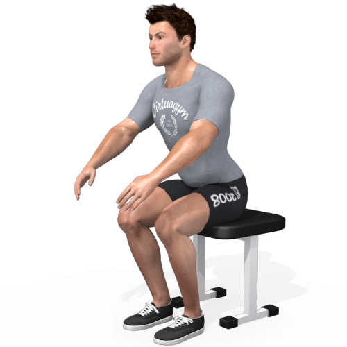 Bench Stand Up Arm Swing Video Exercise Guide