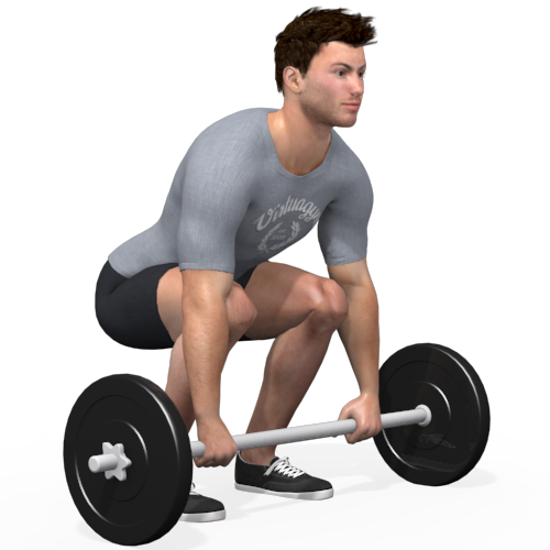 Barbell Power Clean And Strict Press Video Exercise Guide