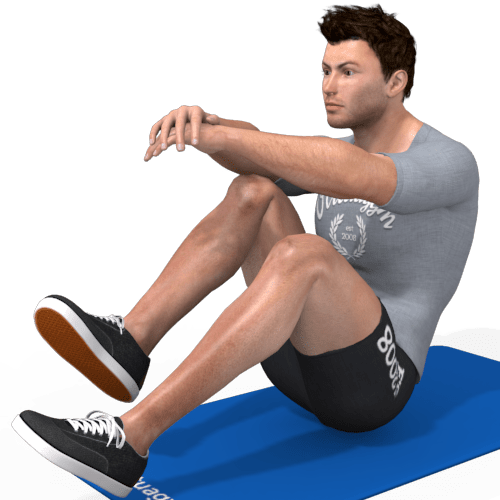 Balance Crunch Knee To Elbow Video Exercise Guide